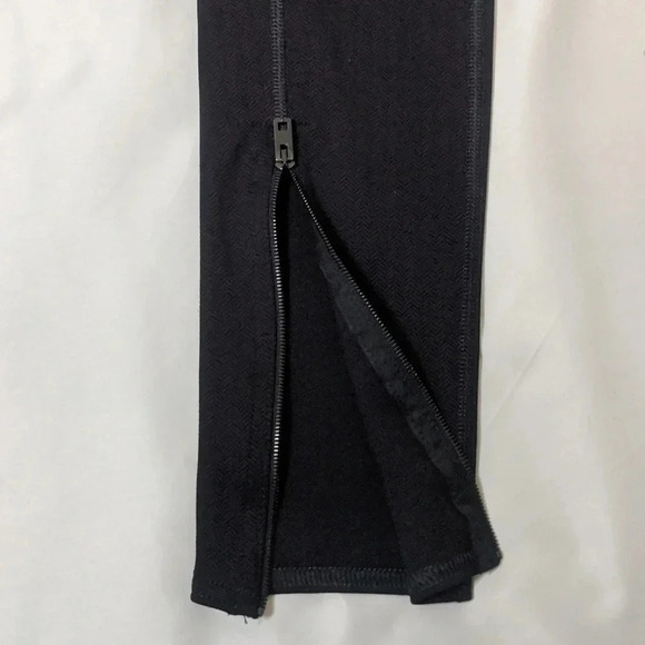 rag & bone Lawson Leggings, Color Black Chevron Size S - Picture 12 of 16